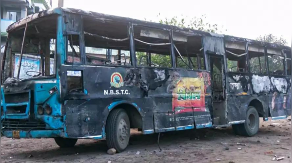 Widespread violence over Waqf act