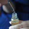 Essential oils soothe hair