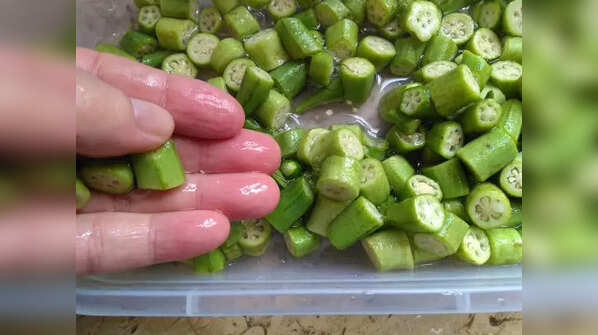 How to make Okra/Bhindi water gel at home