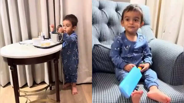 Ruhaan’s Adorable Tea Moment