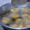 Overheat or reheat the oil