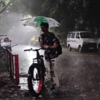 Shelter from sudden rain