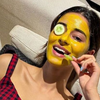 Ananya Panday: Haldi mask