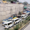 Highway traffic halted