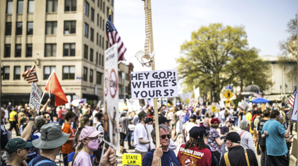 Resistance from across the political map