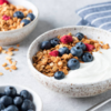 Greek yogurt with toppings