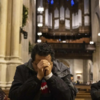 Moments of silence in New York