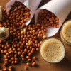 Dry-roasted peanuts or almonds