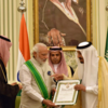 PM Modi conferred with the Kingdom’s highest civilian honor (2016)