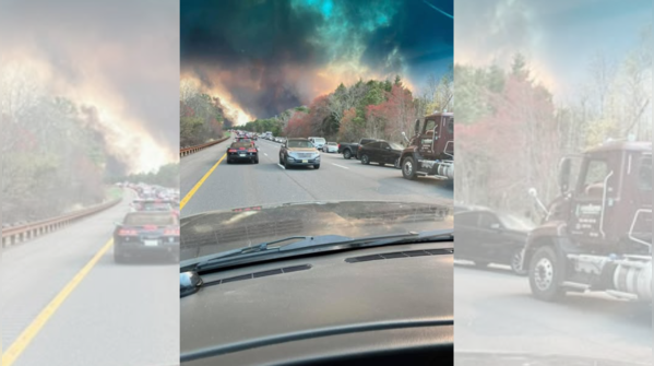 New Jersey Wildfire: Scenic route cancelled