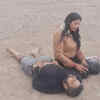 Navy officer on honeymoon