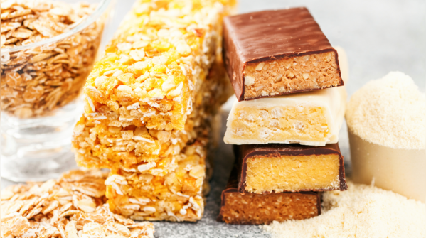 Pre-packaged breakfast bars