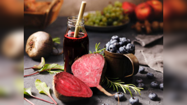 Beet & berry radiance smoothie
