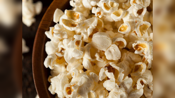 Air-popped popcorn