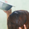 Coffee hair rinsing