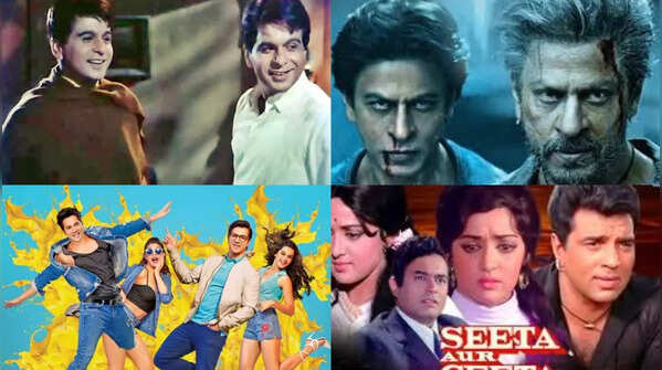 Chaalbaaz, Jawaan, Om Shanti Om" Bollywood films with double roles