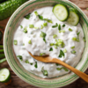 Cool cucumber yogurt dip