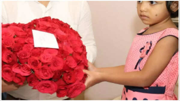 Special gift from the superstar