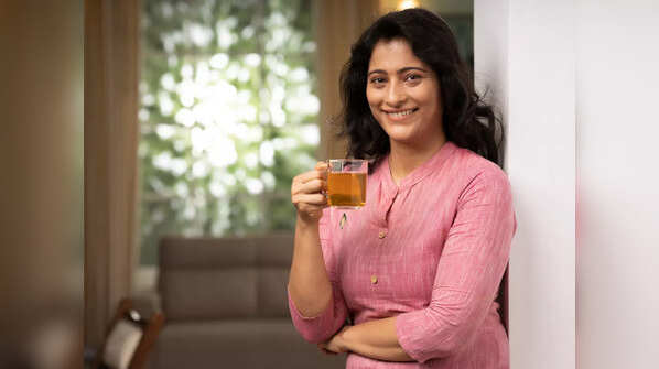 Drink caffeinated tea or coffee