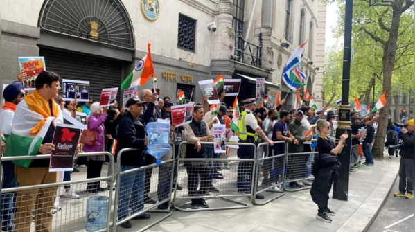Protests in London