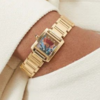 Article image for: Jacquie Aiche Vintage Cartier Tank Diamond & 18kt Gold Watch