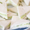 Mini veggie sandwiches