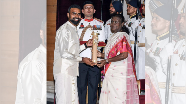 Hockey star Sreejesh PR conferred Padma Bhushan