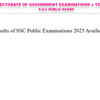 TS SSC Class 10th Results 2025: Result to Be Declared Shortly at 1 PM Today