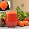 Beetroot and carrot juice
