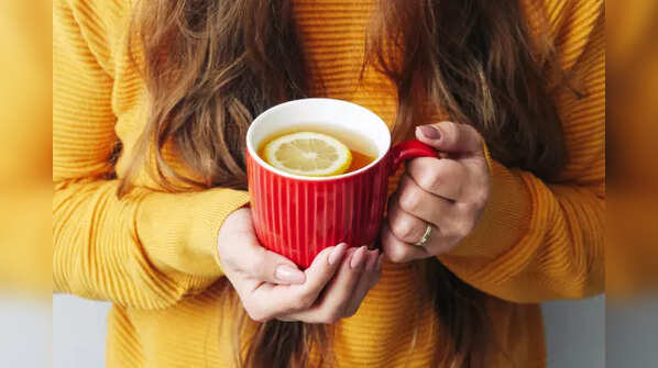 Warm lemon water (with a twist)