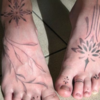 Feet tattoos