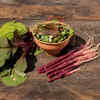 Amaranth leaves