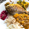 Kairi-thecha thali from Maharashtra