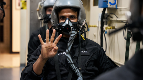 Shubhanshu Shukla, ready for liftoff
