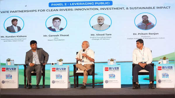 Speakers Kundan Kishore, Vinod Tare and Ganesh Thorat