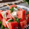 Watermelon feta skewers