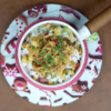 Dahi chaat bowls