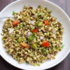 Sprouted moong salad