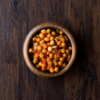 Roasted chana chaat
