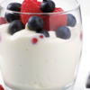 Dahi with berries