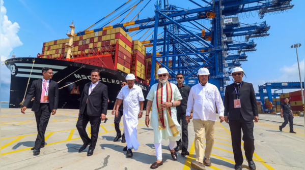 Advanced technology at Vizhinjam