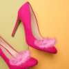 Feather-detailed heels – Ananya Panday’s playful picks