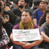 Voices rose in capital
