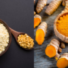 Besan and turmeric ubtan
