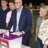 Dutton family casts their vote