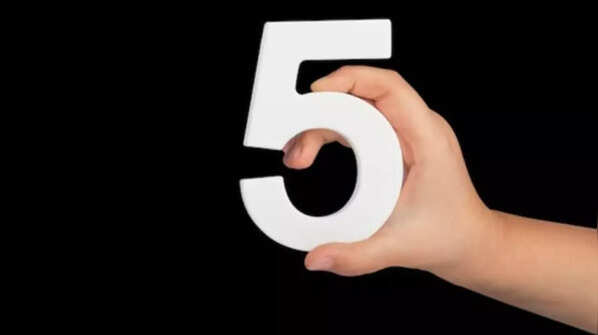5 (Those born on the 5th, 14th, or 23rd of any month are ruled by the Numerology number 5)