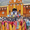 Devotees express joy