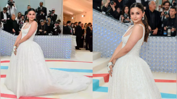 Alia Bhatt’s Beaded Prabal Gurung Gown – 2023