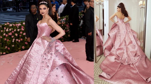 Deepika Padukone’s Pink Gown by Zac Posen – 2019