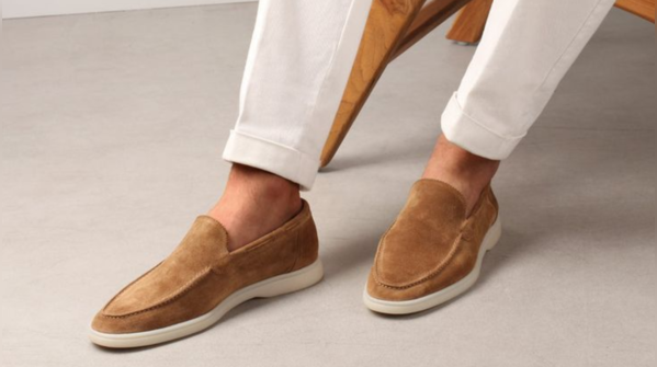 Suede loafers: Old money charm for summer